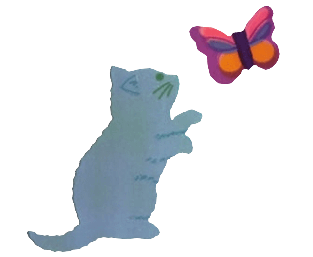 Cat sticker