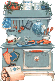 Old kitchen stove